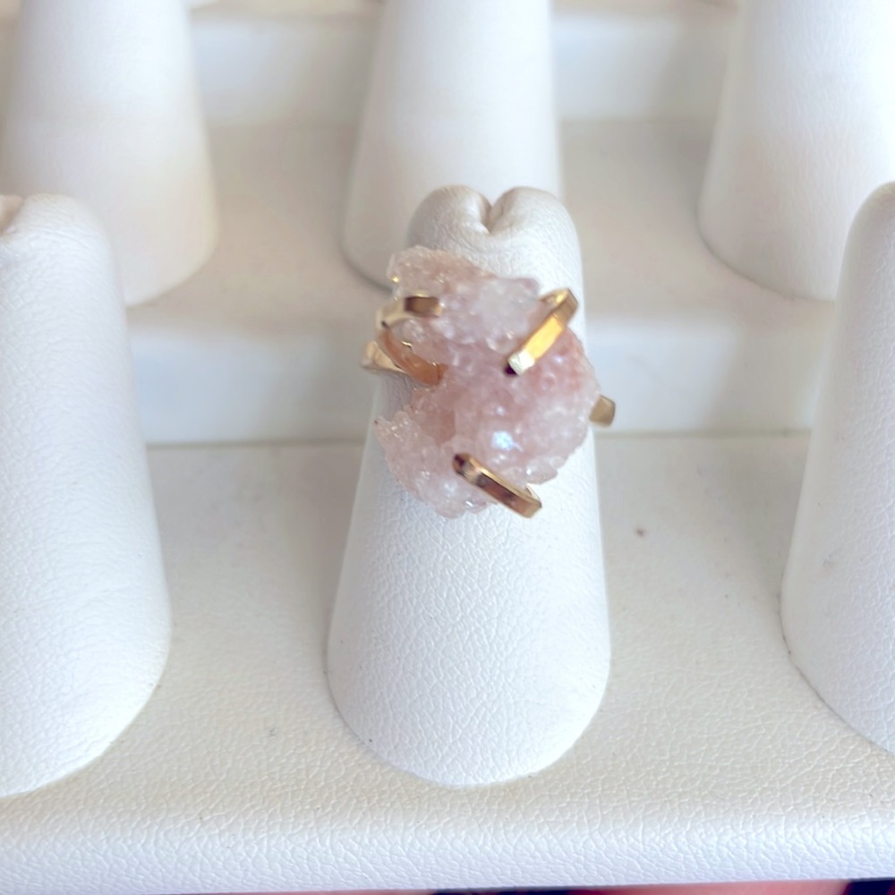 Pink amethyst ring!